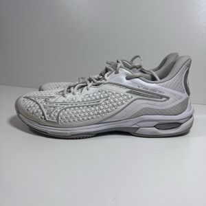Mizuno Wave Exceed Tour 6 Shoes Womens 8 White Pickleball Tennis Sneakers